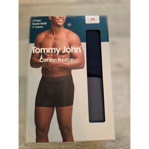 Tommy John Cotton Basics 2-Pack Boxer Briefs 4" Inseam M